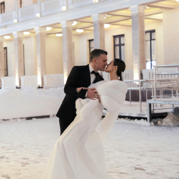 video wedding in winter